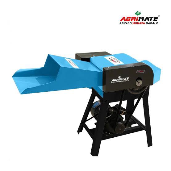 Agrimate Chaff Cutter | Electric Fodder Cutting Machine